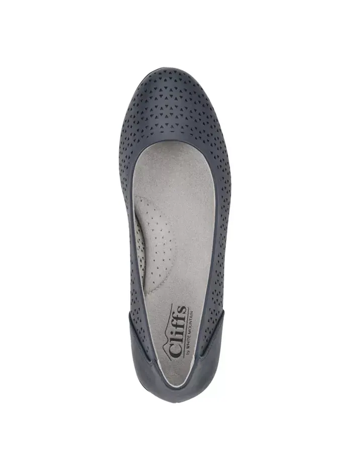 Женские балетки Cindy Comfort Flat Cliffs by White Mountain — изображение 4 из 7, темно-синий