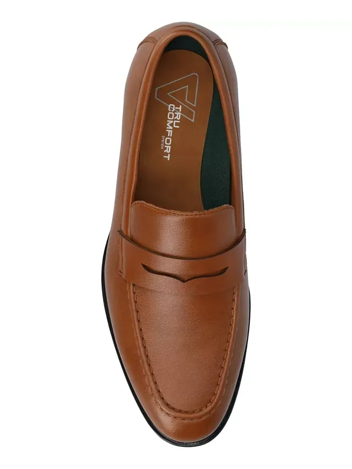 Мужские классические туфли-пенни Loafers Phineas Comfort Vance Co. — изображение 4 из 5, бежевый