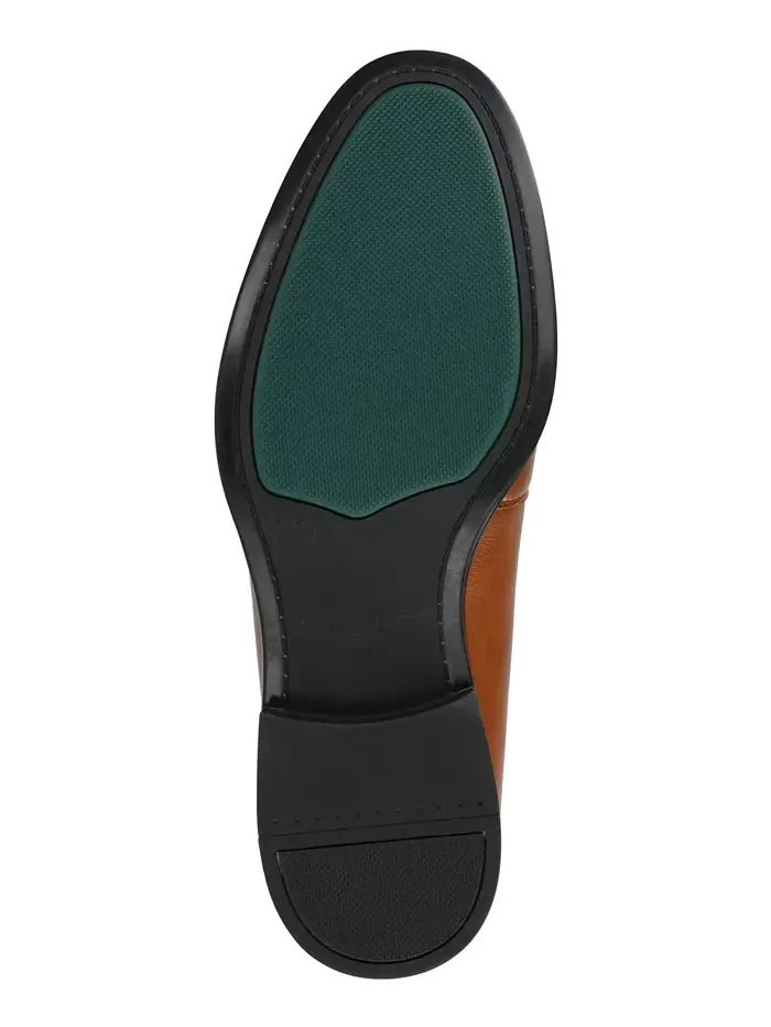 Мужские классические туфли-пенни Loafers Phineas Comfort Vance Co. — изображение 5 из 5, бежевый