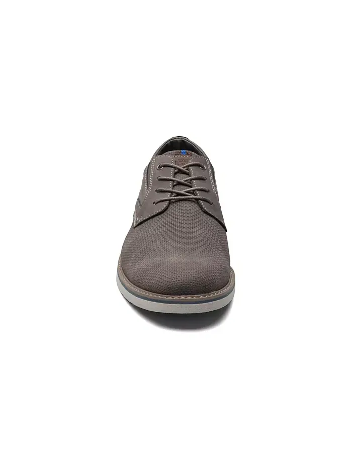 Мужские оксфорды Cadet Plain Toe Nunn Bush — изображение 2 из 7, серый