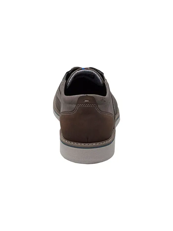 Мужские оксфорды Cadet Plain Toe Nunn Bush — изображение 5 из 7, серый