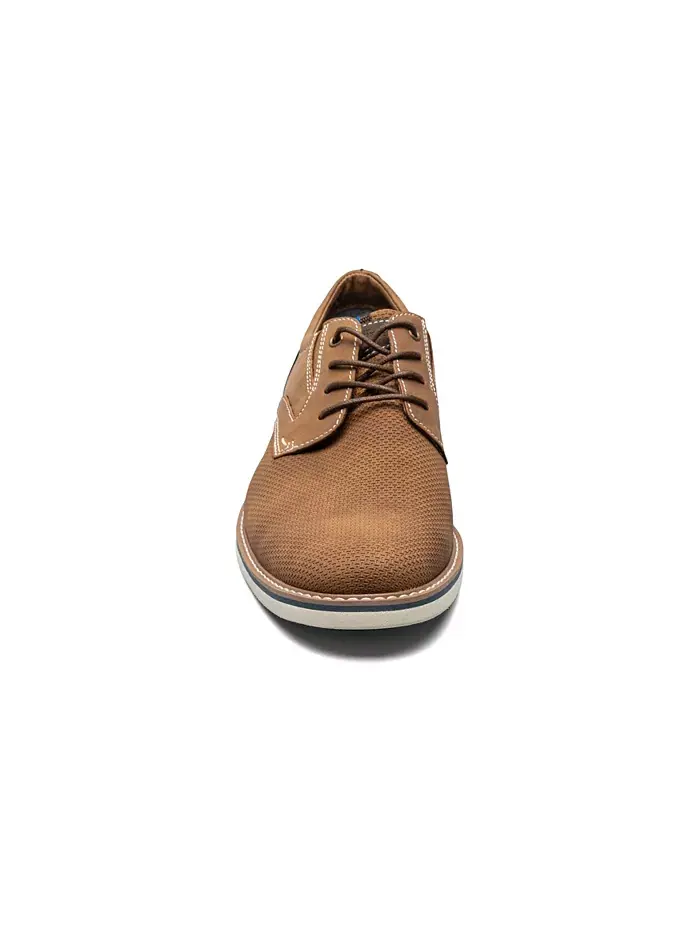 Мужские оксфорды Cadet Plain Toe Nunn Bush — изображение 2 из 7, бежевый мульти