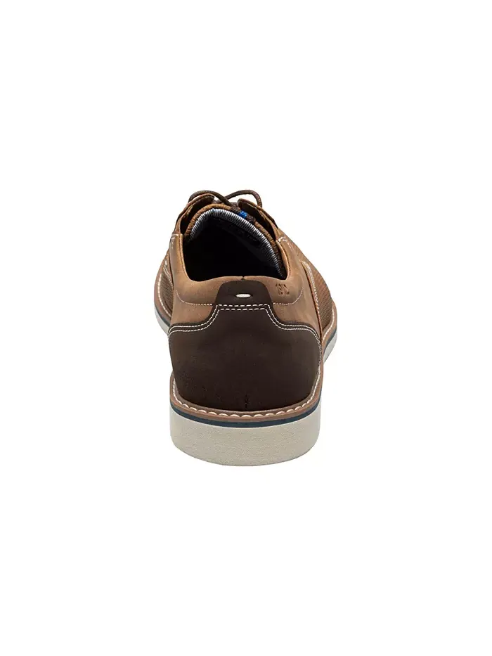 Мужские оксфорды Cadet Plain Toe Nunn Bush — изображение 5 из 7, бежевый мульти