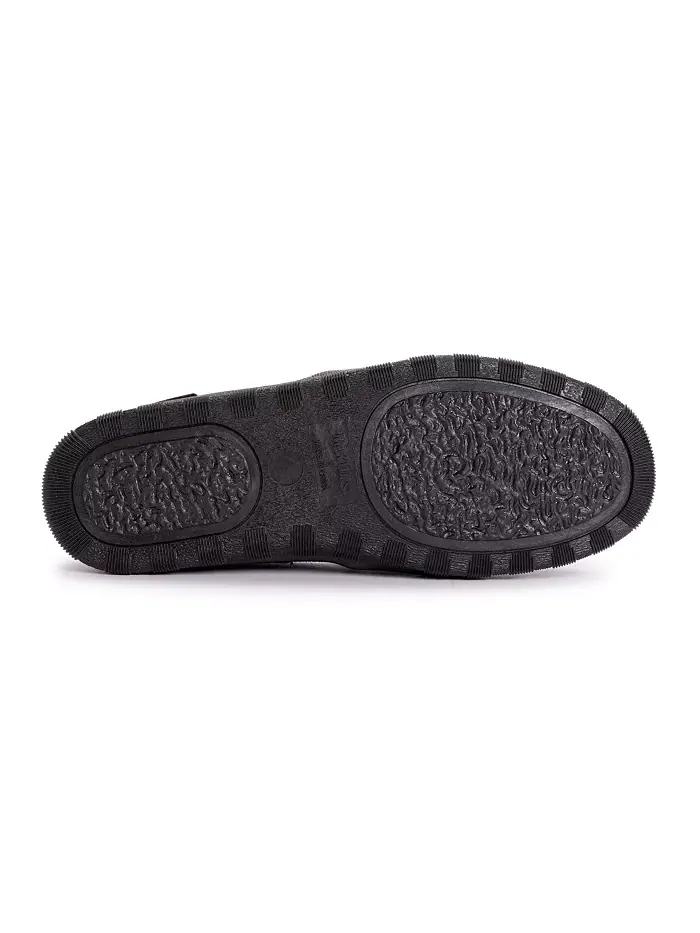Мужские мокасины-тапочки Paul Printed из берберской замши MUK LUKS — изображение 5 из 8, черный