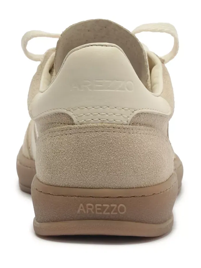 Женские кроссовки Maxine с круглым носком Arezzo — изображение 3 из 5, бежевый