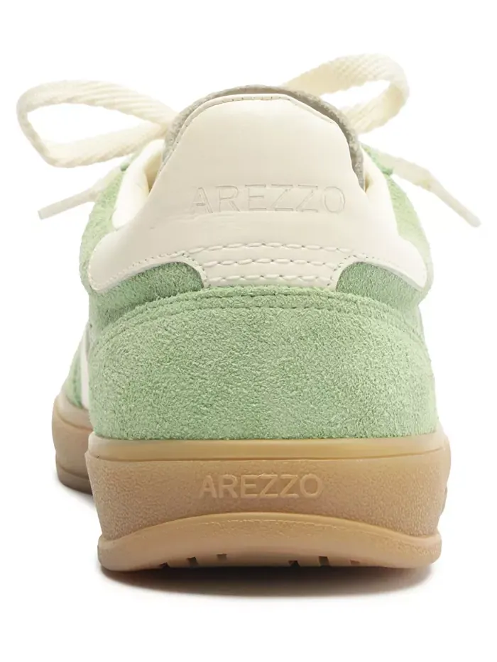 Женские кроссовки Maxine с круглым носком Arezzo — изображение 3 из 5, зеленый