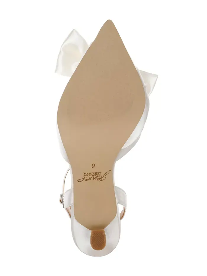Женские вечерние туфли Francine Jewel Badgley Mischka — изображение 5 из 5, слоновая кость