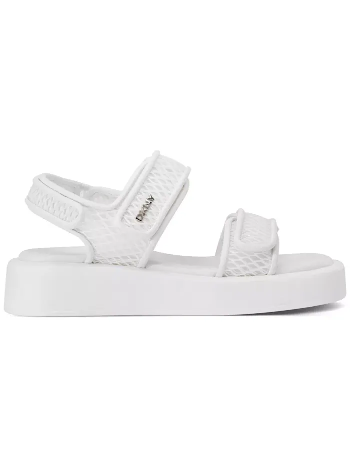 Женские сандалии Owyn на массивной платформе DKNY — изображение 2 из 5, белый