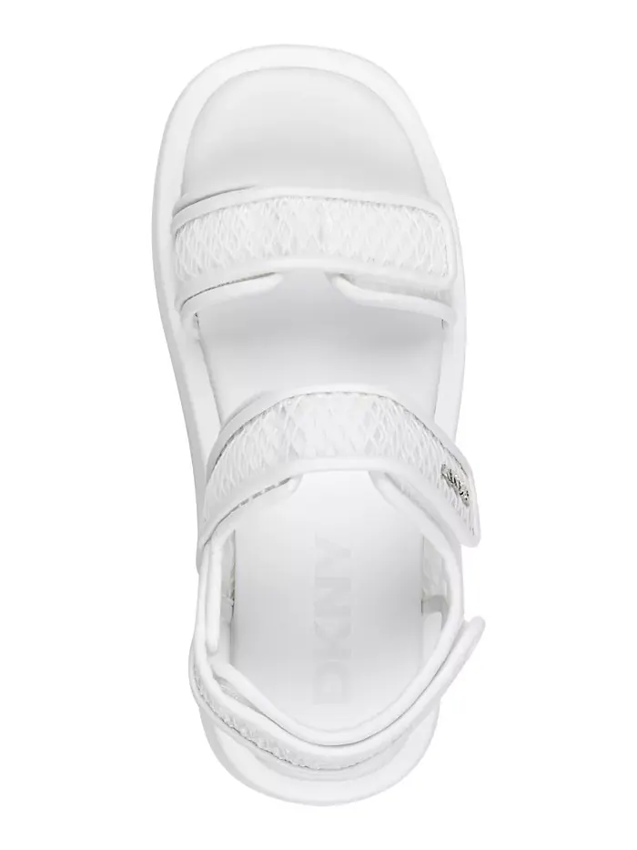 Женские сандалии Owyn на массивной платформе DKNY — изображение 4 из 5, белый