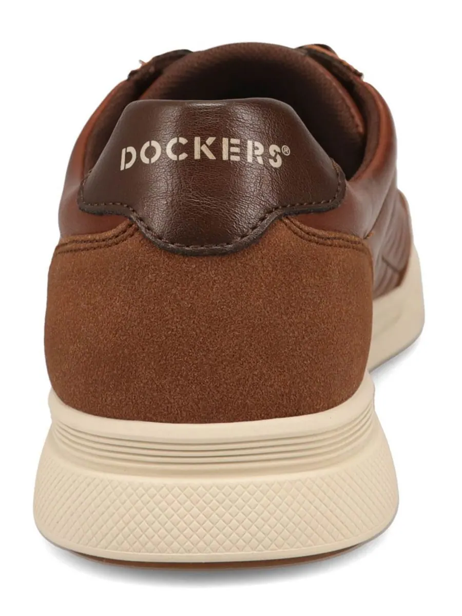 Мужские повседневные кроссовки Brady на шнуровке Dockers — изображение 3 из 6, коричневый