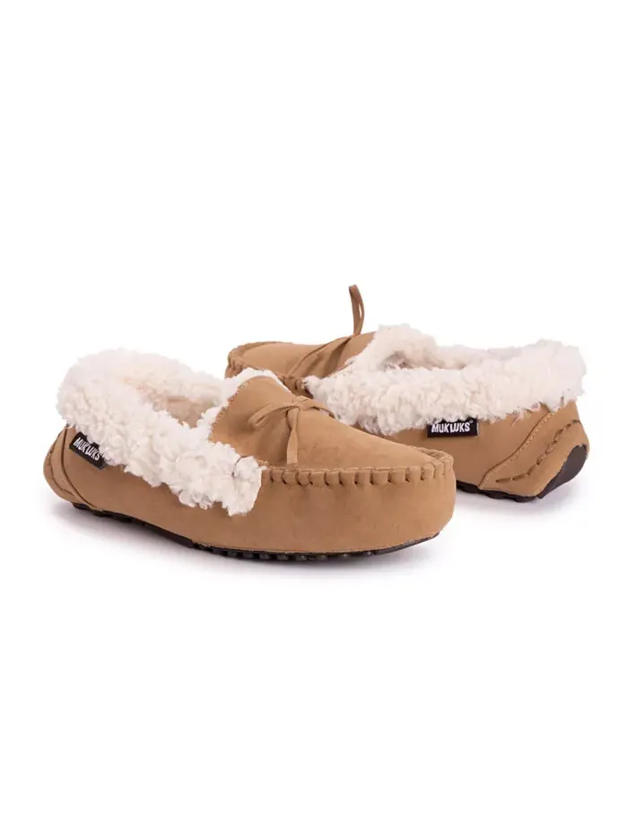 Женские тапочки Jaylah MUK LUKS — изображение 2 из 7, верблюжий