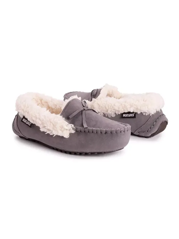 Женские тапочки Jaylah Muk Luks — изображение 2 из 8, серый