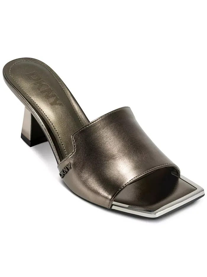 Женские босоножки Kailyn Slip On Dress Dkny — изображение 1 из 1, серебряный