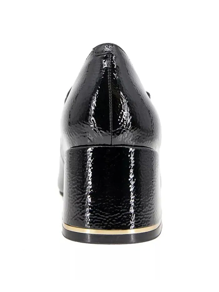 Женские туфли-лодочки Мэри Джейн на блочном каблуке Alec Kenneth Cole New York — изображение 3 из 9, черный/черный