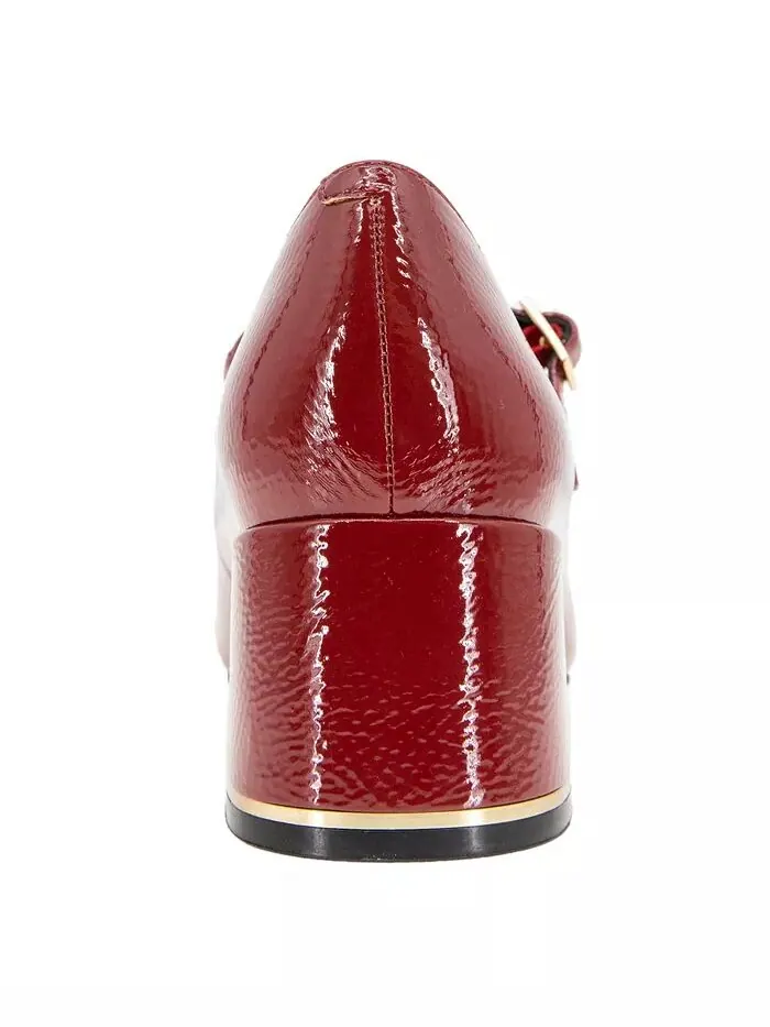 Женские туфли-лодочки Мэри Джейн на блочном каблуке Alec Kenneth Cole New York — изображение 7 из 9, черный/черный
