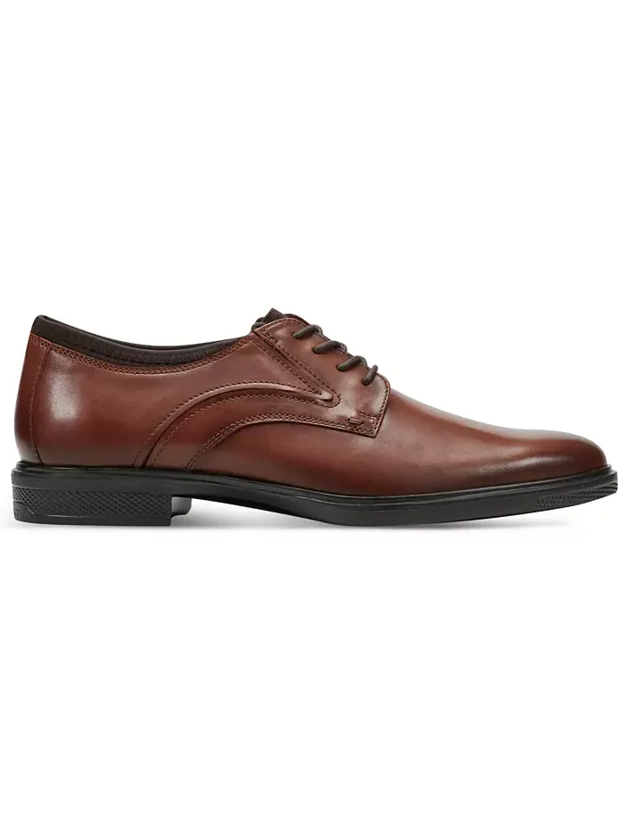 Мужские оксфорды Keelan Dress Plain Toe Rockport — изображение 2 из 5, коричневый