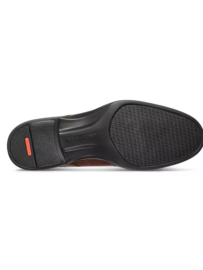 Мужские оксфорды Keelan Dress Plain Toe Rockport — изображение 4 из 5, коричневый