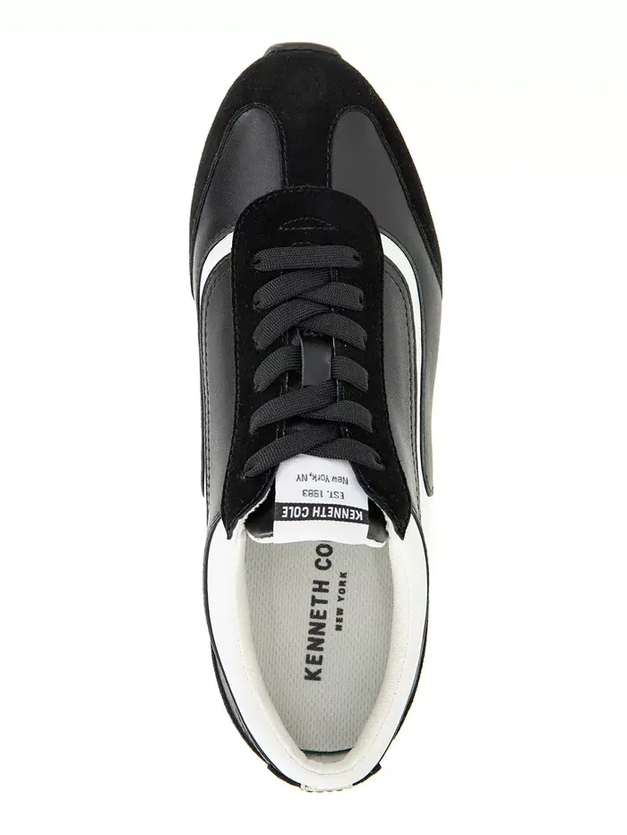 Женские кроссовки Alma с шнуровкой Kenneth Cole New York — изображение 4 из 5, черный