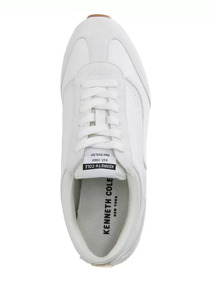 Женские кроссовки Alma с шнуровкой Kenneth Cole New York — изображение 4 из 5, белый