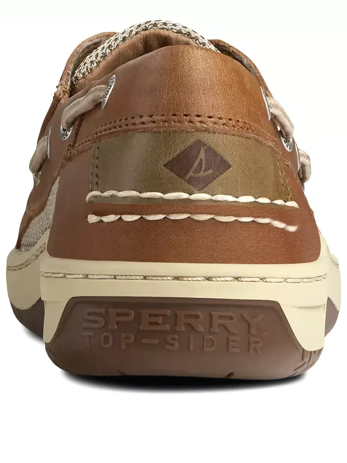 Мужские лодочные туфли Billfish с 3 отверстиями Sperry — изображение 3 из 6, темный бежевый
