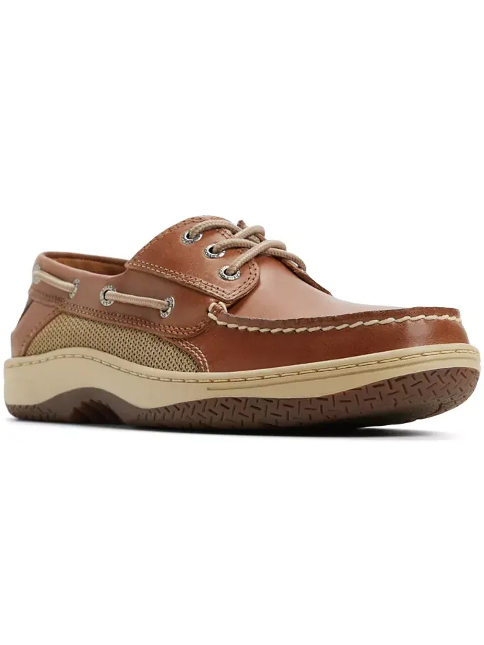 Мужские лодочные туфли Billfish с тремя парами люверсов Sperry — изображение 1 из 5, коричневый
