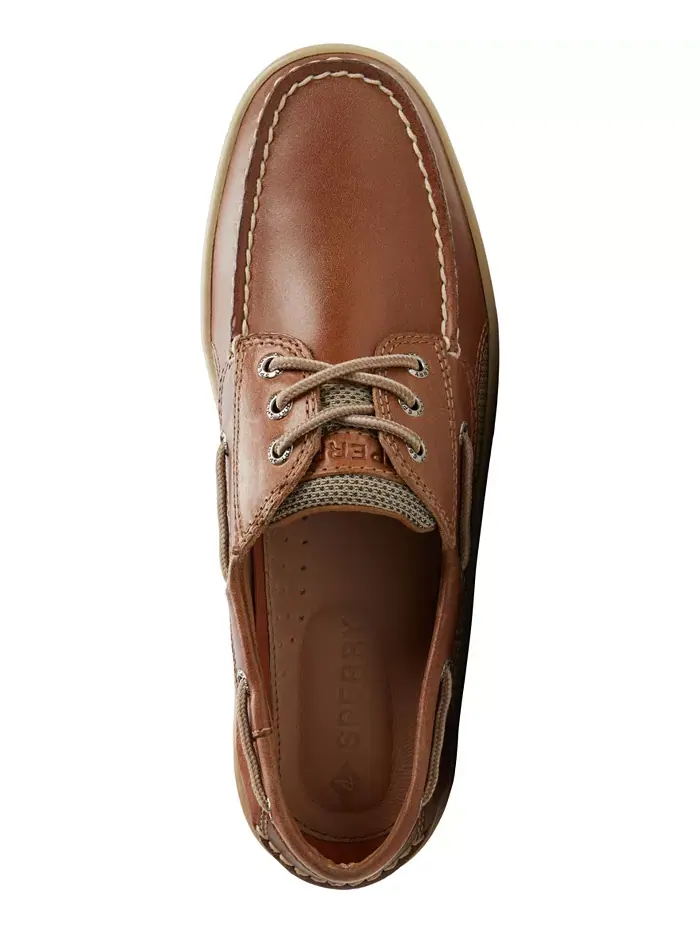 Мужские лодочные туфли Billfish с тремя парами люверсов Sperry — изображение 4 из 5, коричневый