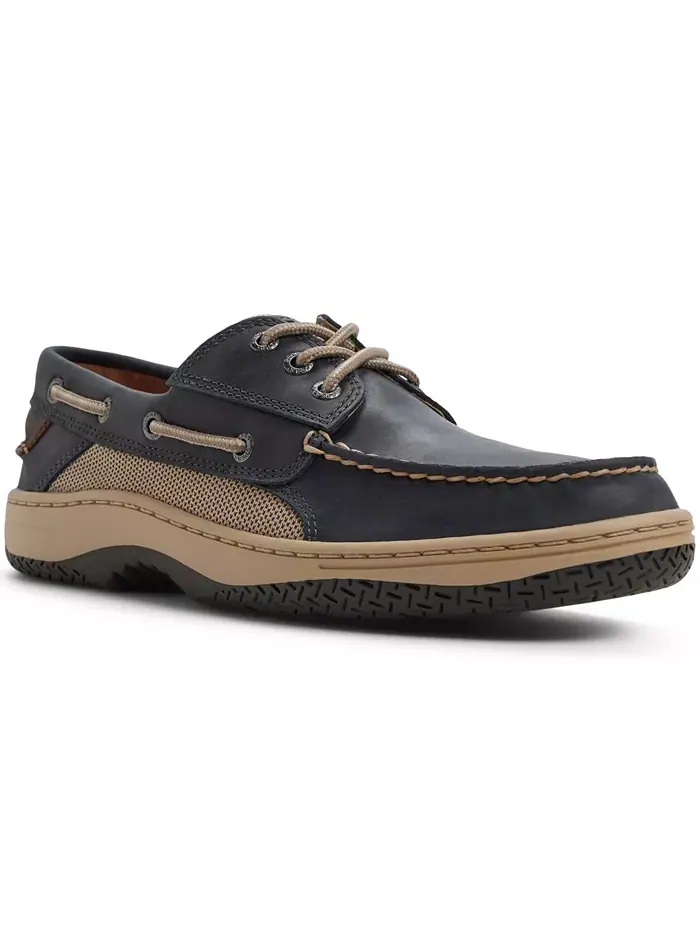 Мужские лодочные туфли Billfish с тремя парами люверсов Sperry — изображение 1 из 5, синий