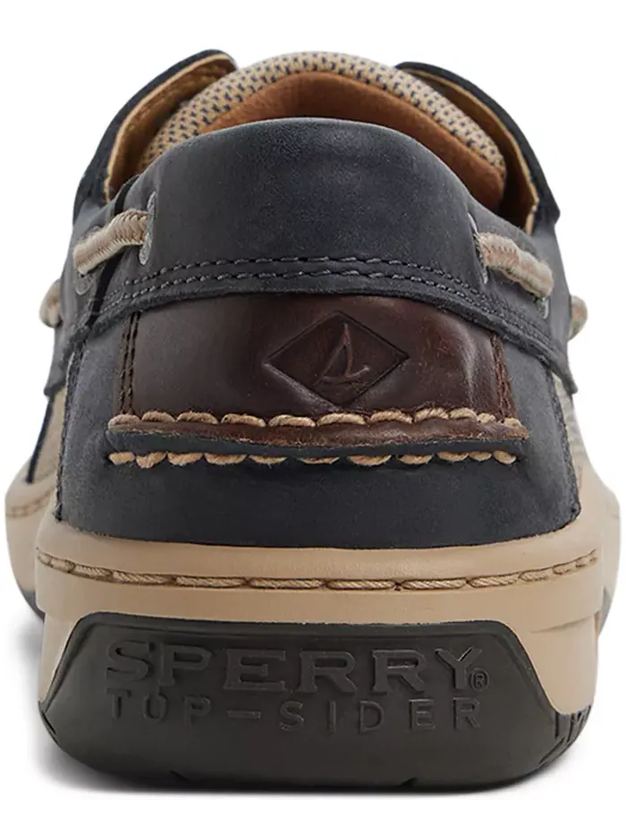 Мужские лодочные туфли Billfish с тремя парами люверсов Sperry — изображение 3 из 5, синий