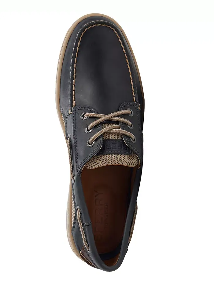 Мужские лодочные туфли Billfish с тремя парами люверсов Sperry — изображение 4 из 5, синий
