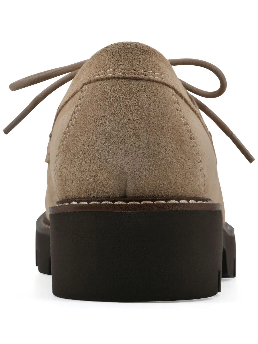 Женские лоферы Gino с рифленой подошвой White Mountain, Beachwood Suede — изображение 3 из 6