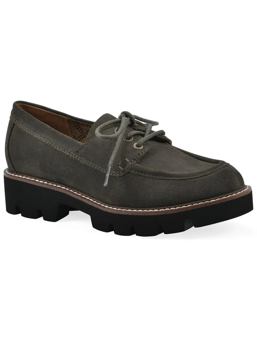 Женские лоферы Gino с рифленой подошвой White Mountain, Army Suede — изображение 1 из 6