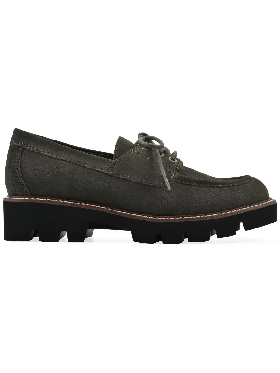 Женские лоферы Gino с рифленой подошвой White Mountain, Army Suede — изображение 2 из 6