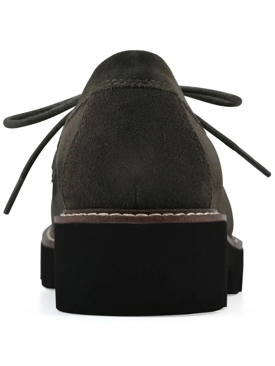 Женские лоферы Gino с рифленой подошвой White Mountain, Army Suede — изображение 3 из 6