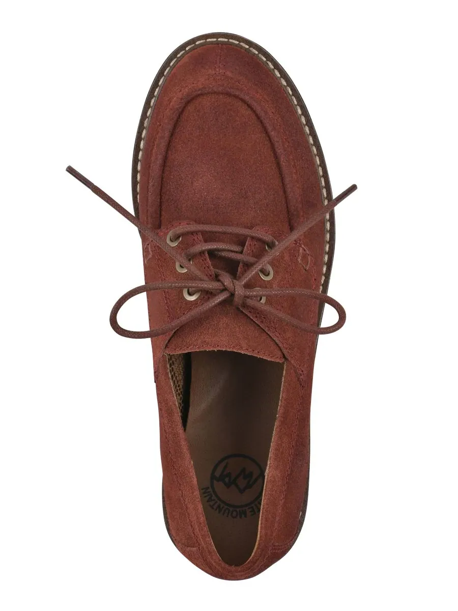 Женские лоферы Gino с рифленой подошвой White Mountain, Rust Suede — изображение 4 из 6