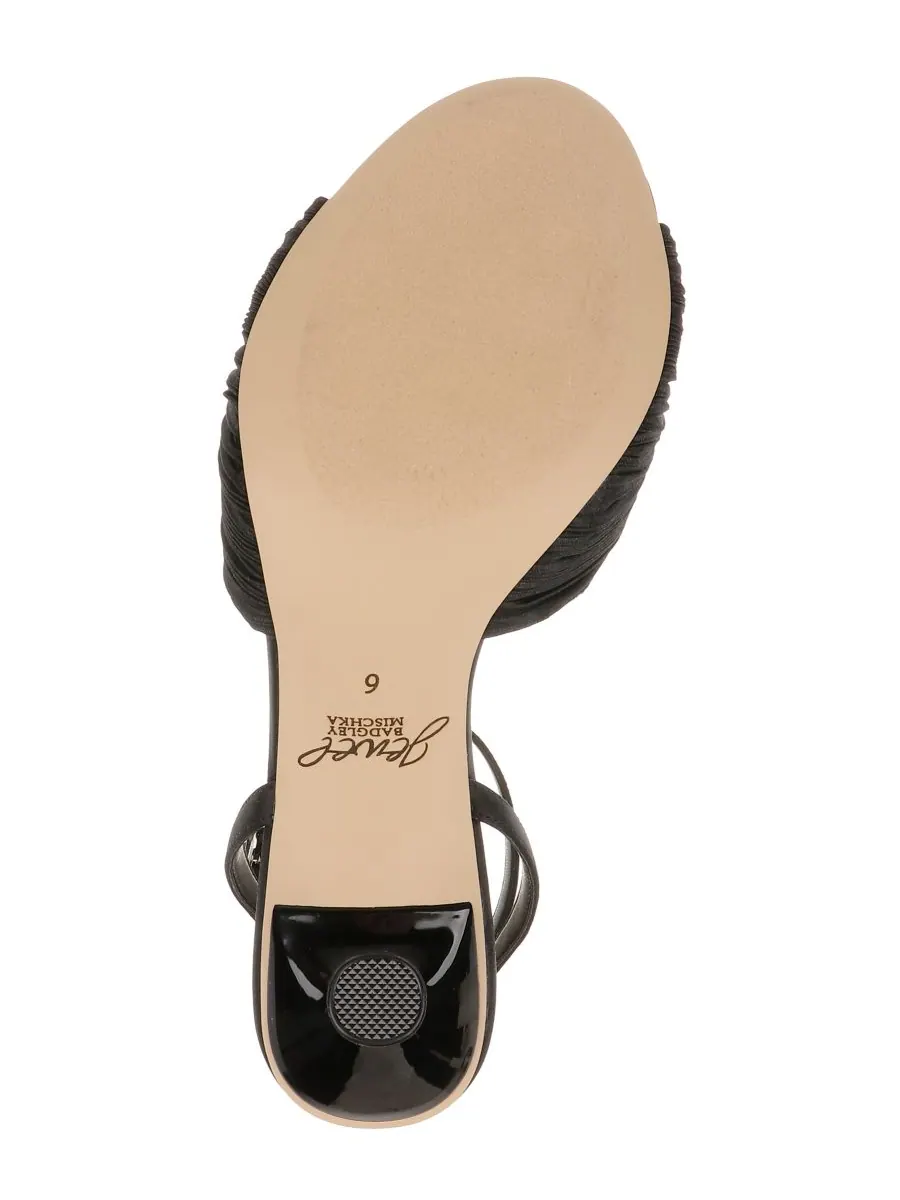Женские вечерние сандалии Ibis Jewel Badgley Mischka — изображение 5 из 5, черный