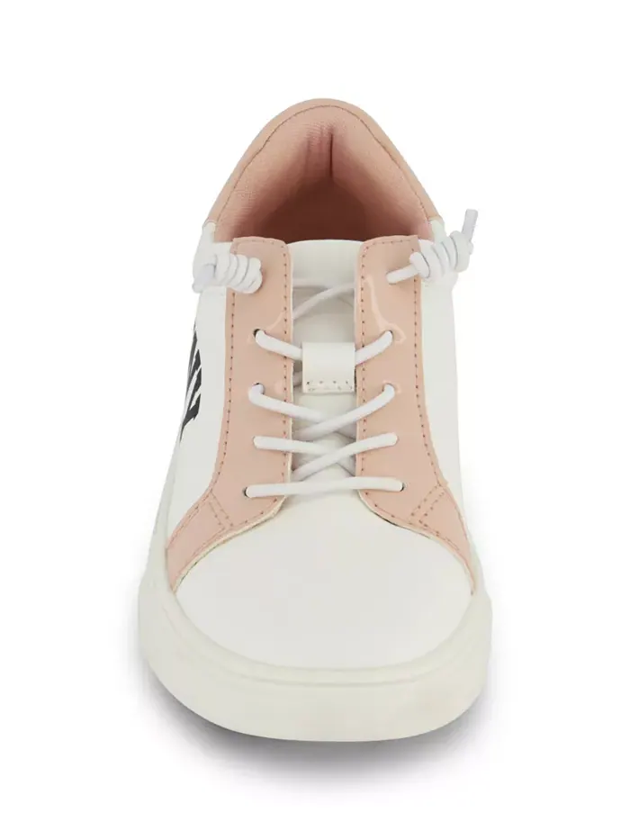Маленькие и большие девочки Celia Gigi Low Top Sneaker Dkny — изображение 4 из 7, белый