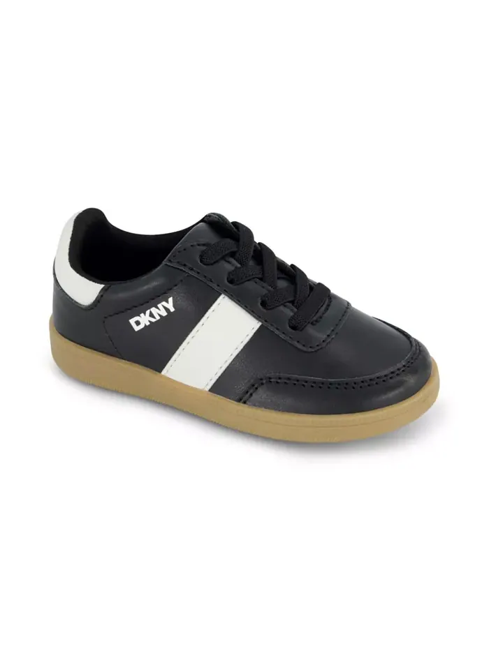 Низкие кроссовки Dylan Damian для маленьких и больших мальчиков Dkny — изображение 1 из 7, черный