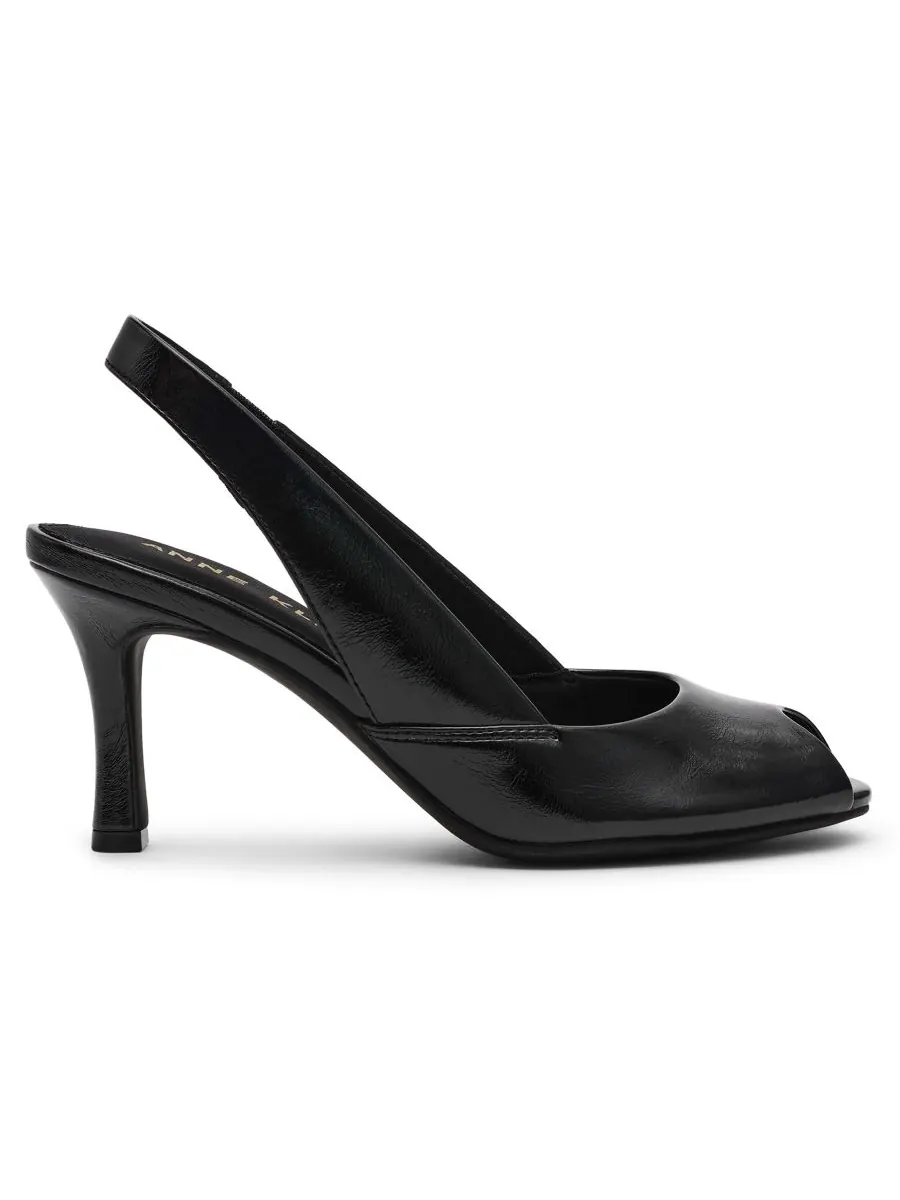 Женские туфли-лодочки Jovi с открытым носком и открытой пяткой Anne Klein — изображение 2 из 7, черный