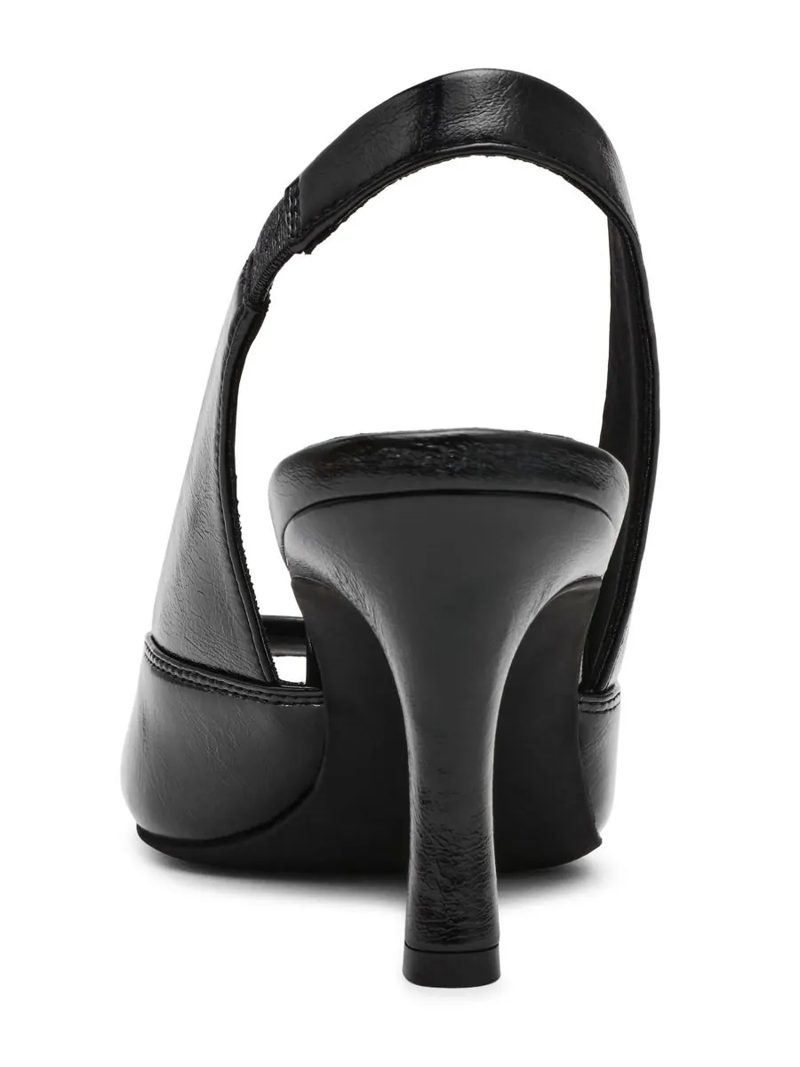 Женские туфли-лодочки Jovi с открытым носком и открытой пяткой Anne Klein — изображение 3 из 7, черный