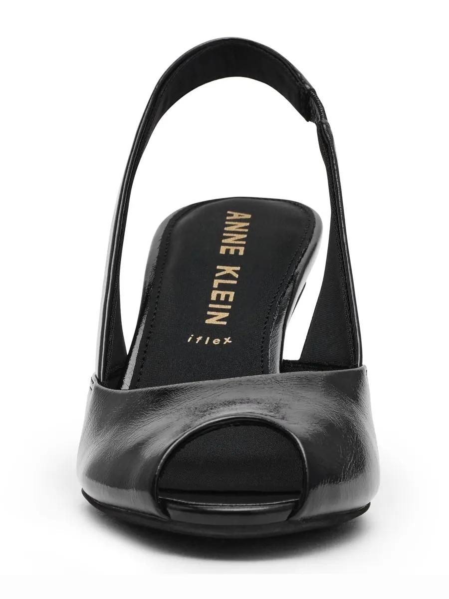 Женские туфли-лодочки Jovi с открытым носком и открытой пяткой Anne Klein — изображение 7 из 7, черный