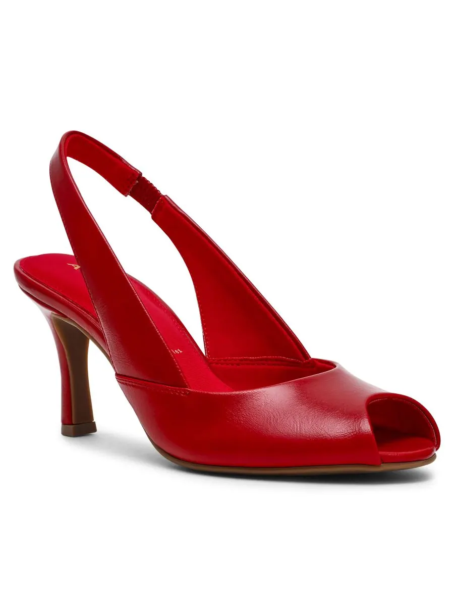 Женские туфли-лодочки Jovi с открытым носком и открытой пяткой Anne Klein — изображение 1 из 7, красный