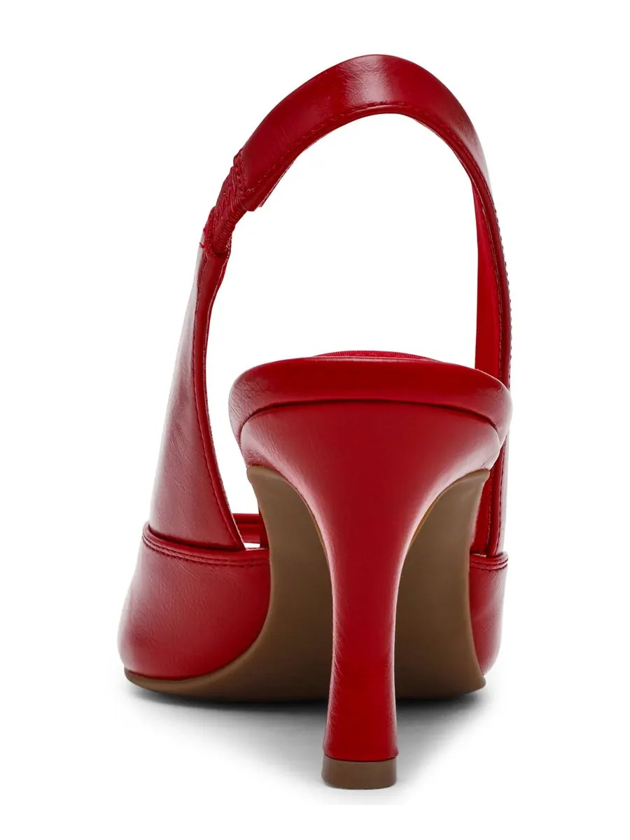 Женские туфли-лодочки Jovi с открытым носком и открытой пяткой Anne Klein — изображение 3 из 7, красный
