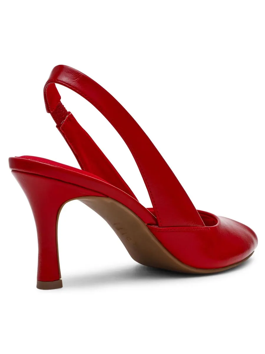 Женские туфли-лодочки Jovi с открытым носком и открытой пяткой Anne Klein — изображение 7 из 7, красный