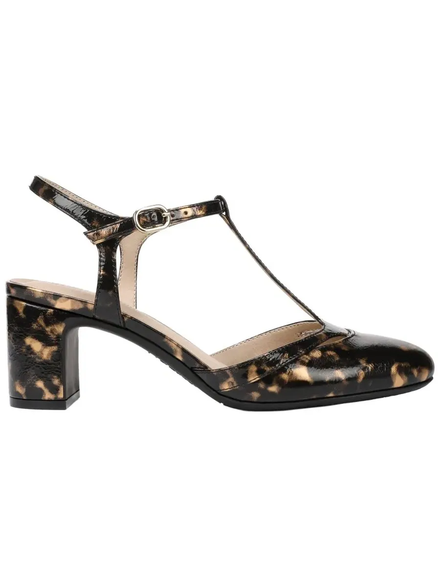 Женские туфли-лодочки Toni с Т-образным ремешком и острым носком LifeStride, Tortoise Shell Faux — изображение 2 из 5