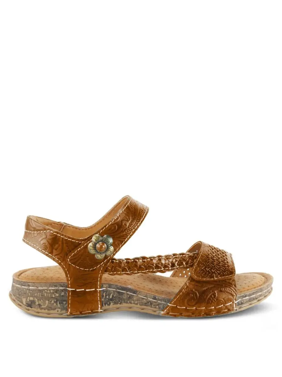 Популярные женские сандалии Spring Step L'Artiste — изображение 2 из 3, верблюжий