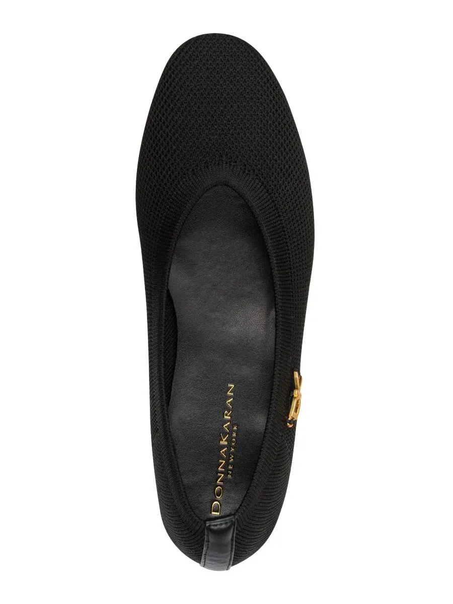 Женские балетки Avery Donna Karan New York — изображение 4 из 5, черный