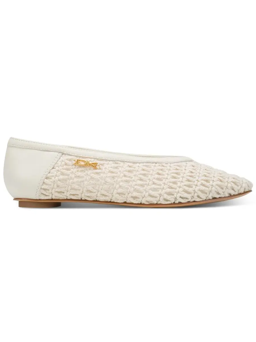 Женские балетки Avery Donna Karan New York — изображение 2 из 5, слоновая кость