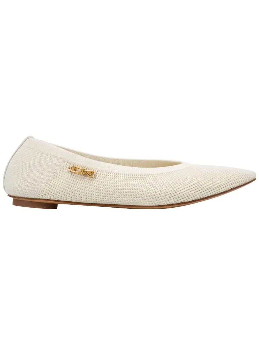 Женские балетки Avery Donna Karan New York — изображение 2 из 5, слоновая кость