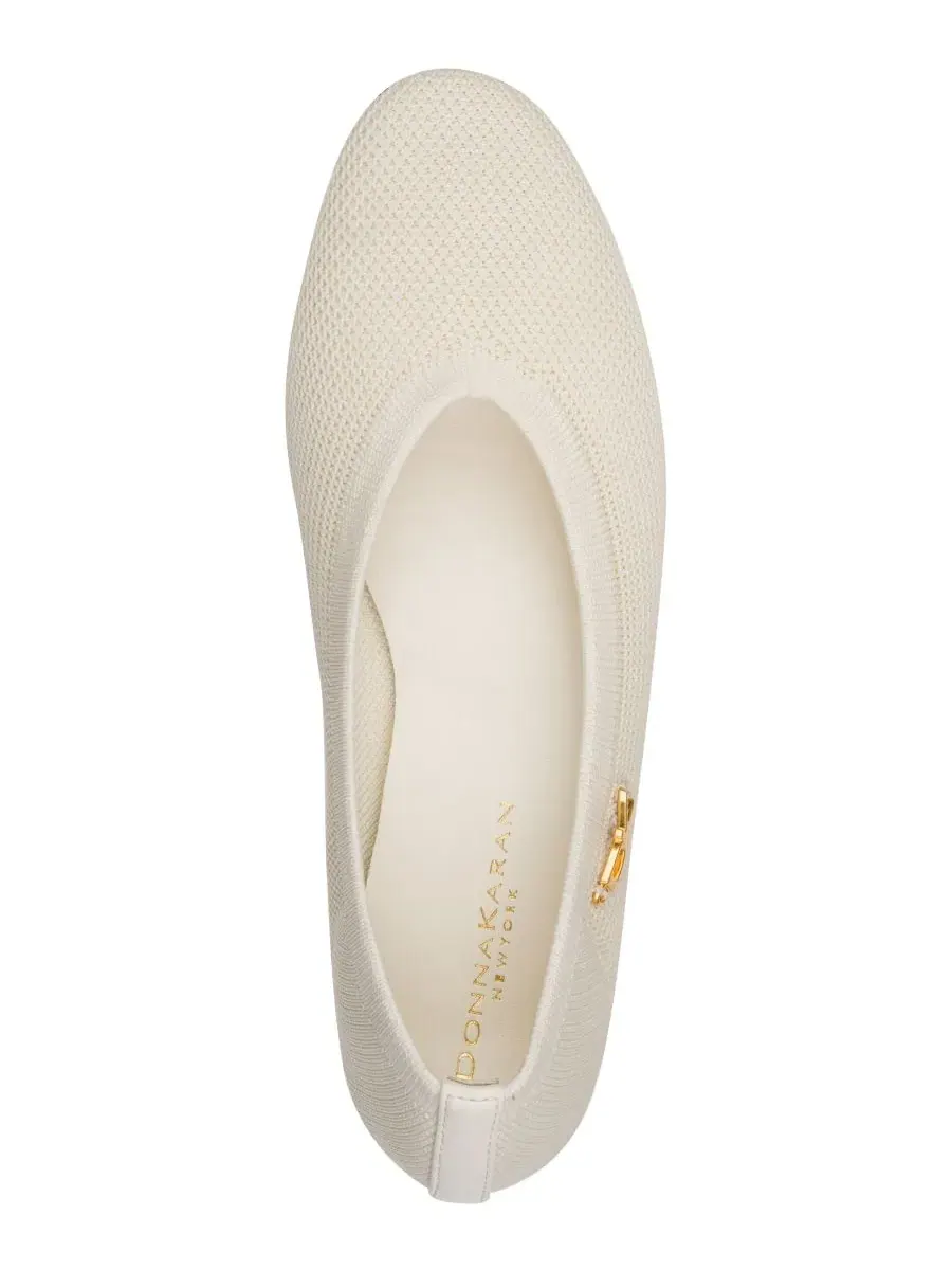 Женские балетки Avery Donna Karan New York — изображение 4 из 5, слоновая кость