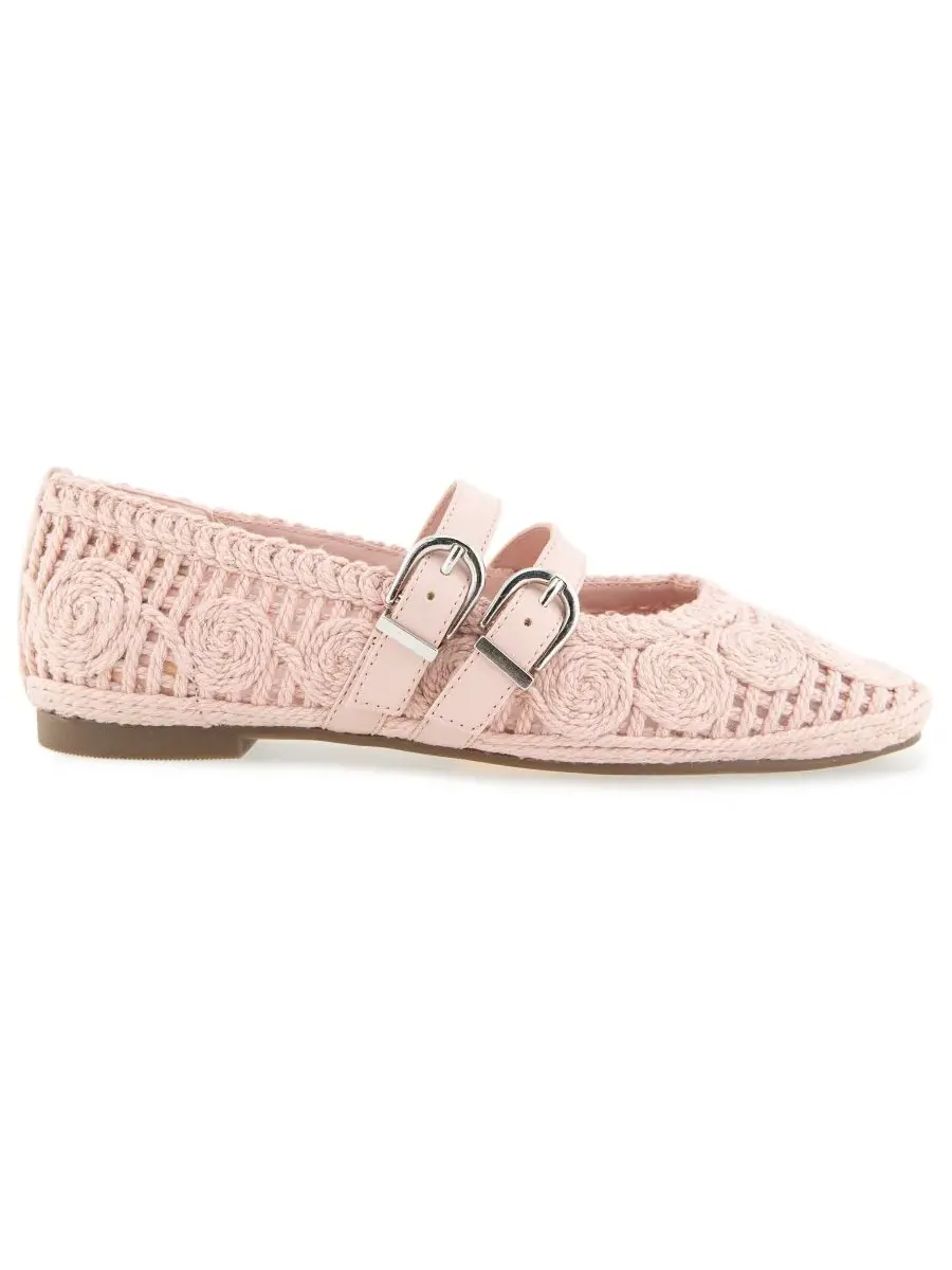 Женские балетки Malibu Mary-Jane Kenneth Cole Reaction — изображение 2 из 8, розовый
